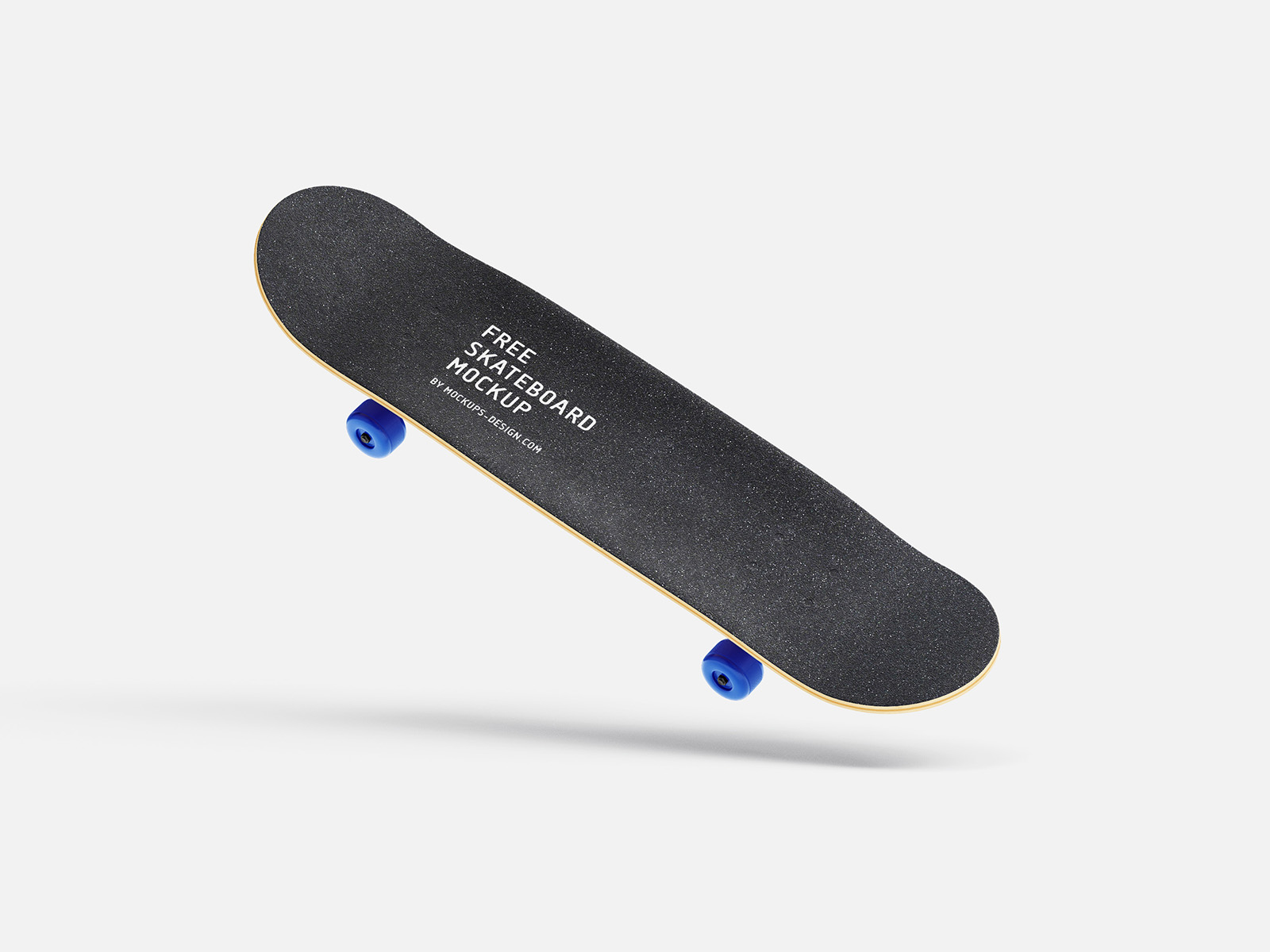 078 7款可商用多角度展示滑板样机 Skateboard Mockup