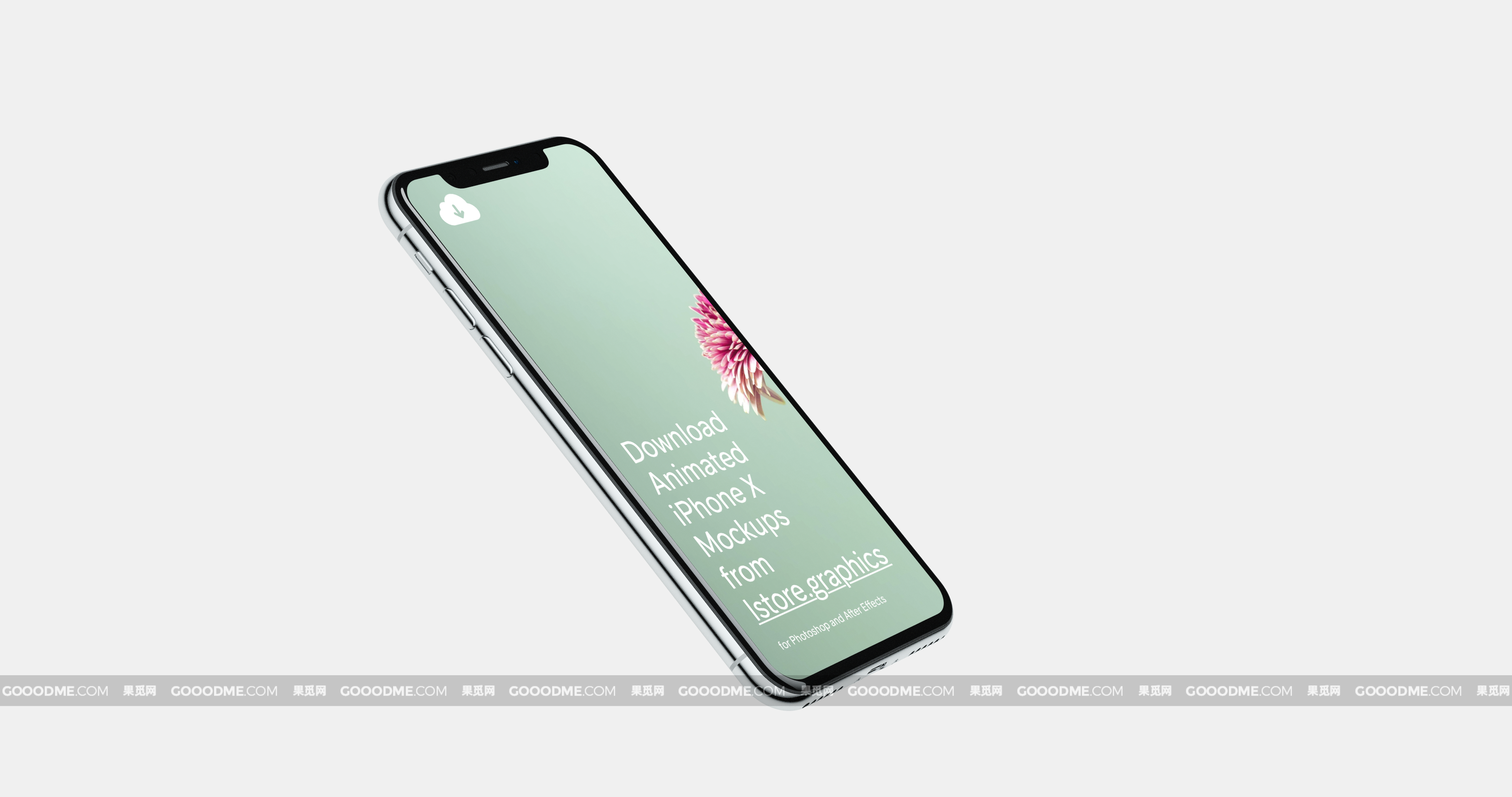 379 8款可商用iPhone X 手机屏幕展示UI设计样机 4k 分辨率iPhone X Mockups 4k Resolution