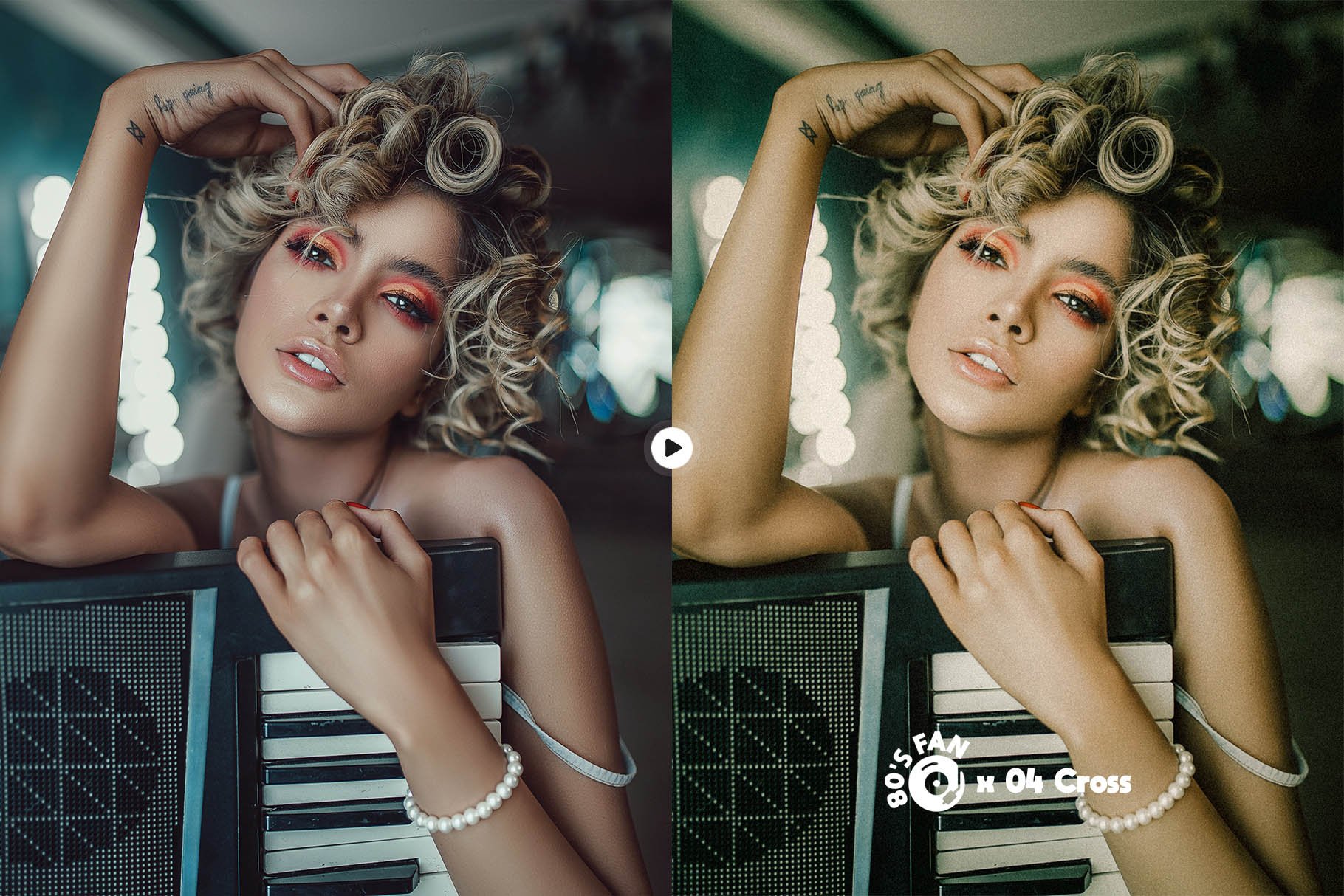 902 80年代复古风格的滤镜效果Lightroom调色预设 80’s Fan – Retro Lightroom Presets.zip