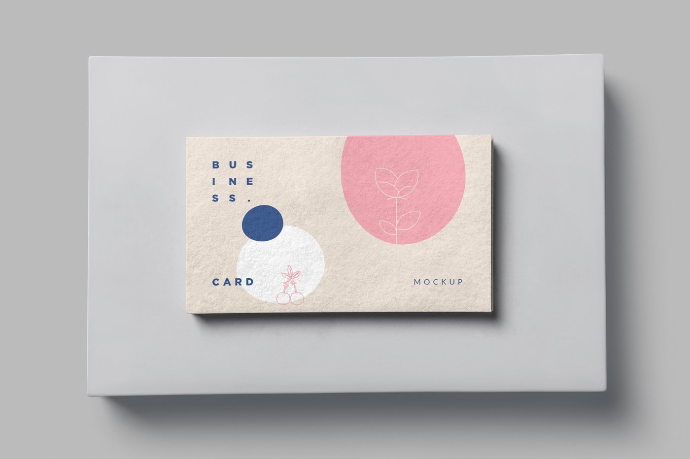 069 特种纸手工纸名片卡片样机 Handmade Paper Visiting Card Mockups