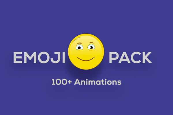 028 100款emoji表情动画图标视频素材 Emoji Animation Pack